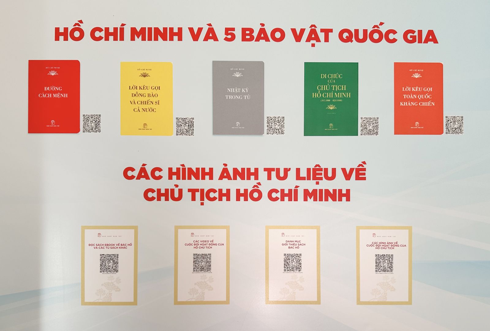 Mã QR Truy Cập Tư Liệu Về Chủ Tịch Hồ Chí Minh