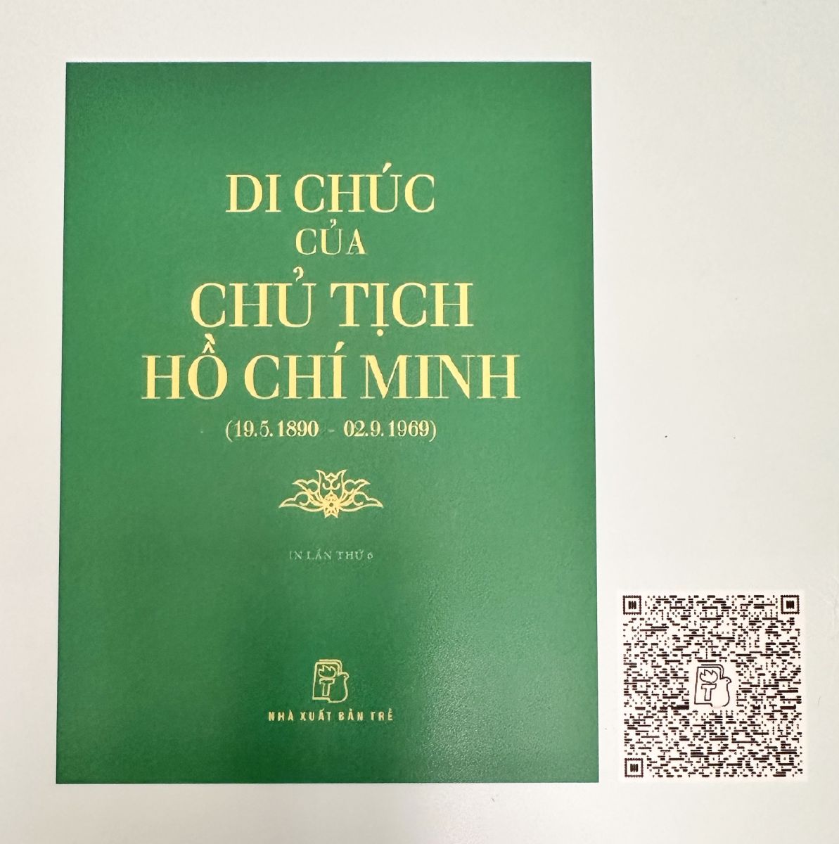 Mã QR Truy Cập Tư Liệu Về Chủ Tịch Hồ Chí Minh