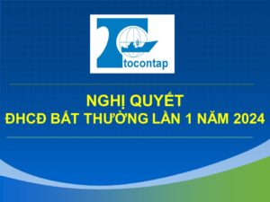 Thông báo tổ chức ĐHCĐ bất thường lần 1 năm 2024